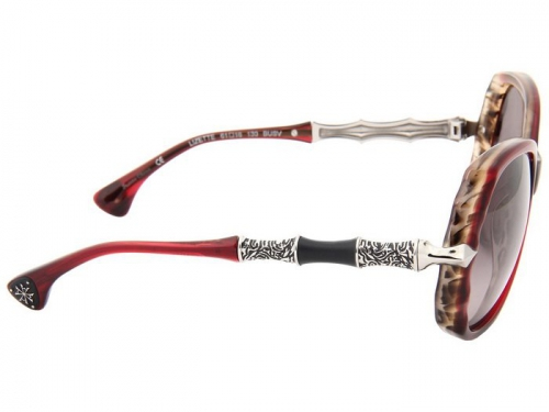 Солнцезащитные очки Affliction Lizette Burgundy Silver ціна